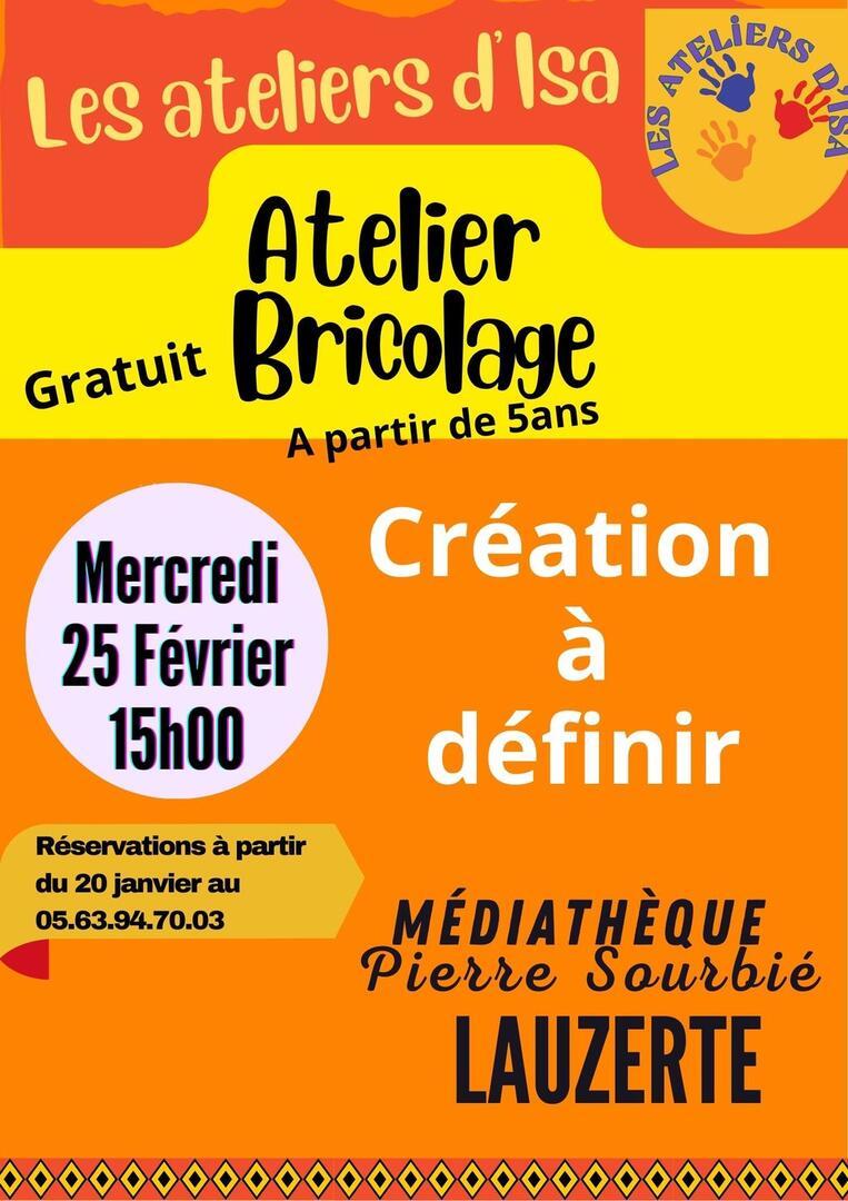 Les Ateliers d'Isa - Bricolage_Lauzerte