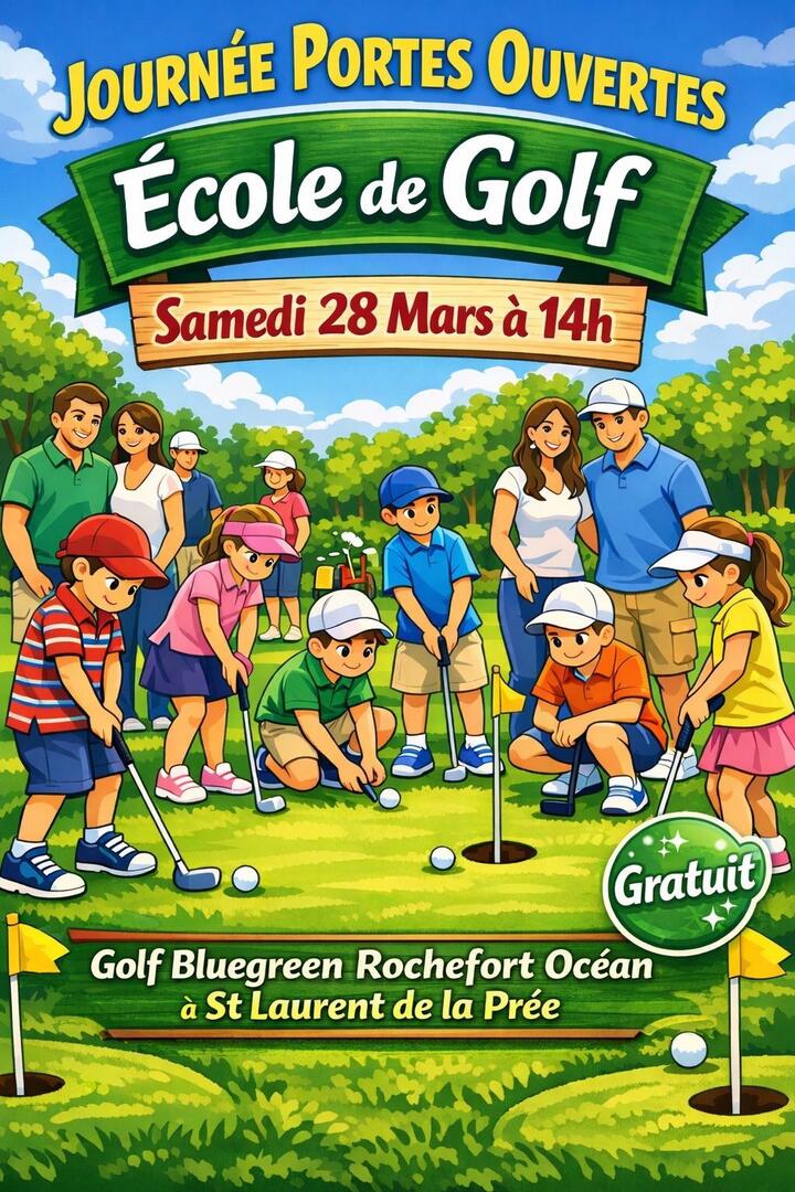 Journée portes ouvertes : Golf Bluegreen St-Laurent de la Prée_Saint-Laurent-de-la-Prée