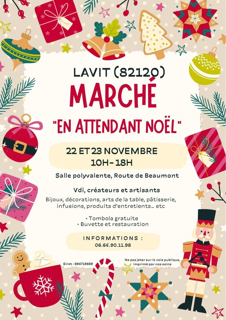 Marché "en attendant Noël"_Lavit