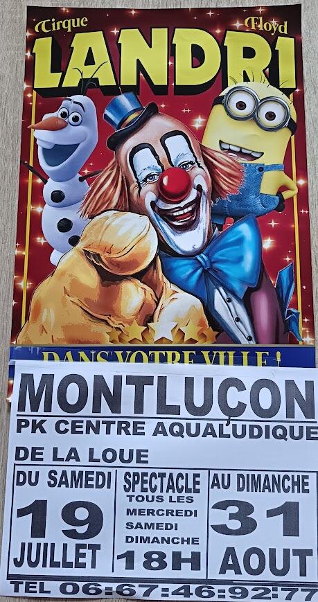 Tournée estivale du cirque Floyd Landri_Saint-Victor