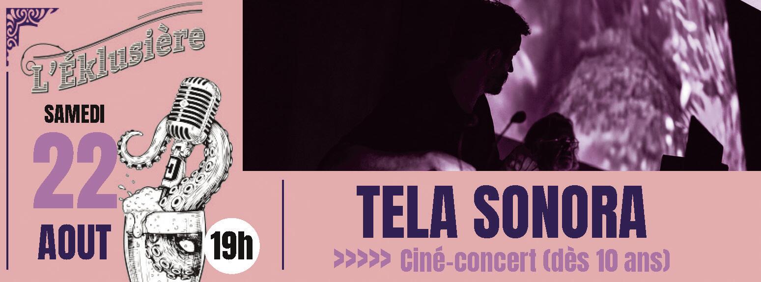 Concert Tela Sonora - Ciné concert (dès 10 ans)_Parcieux