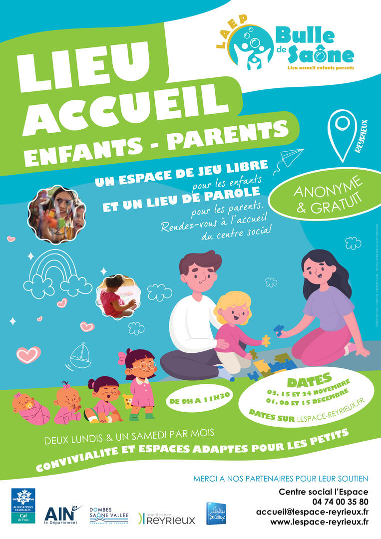 Lieu d'Accueil Enfants Parents - Reyrieux