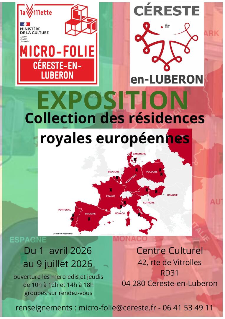Micro-folie " Exposition collection de résidence"_Céreste