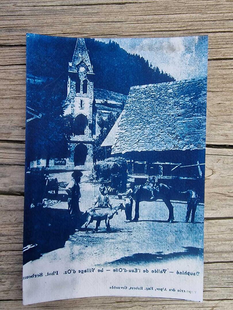 Photo cyanotype