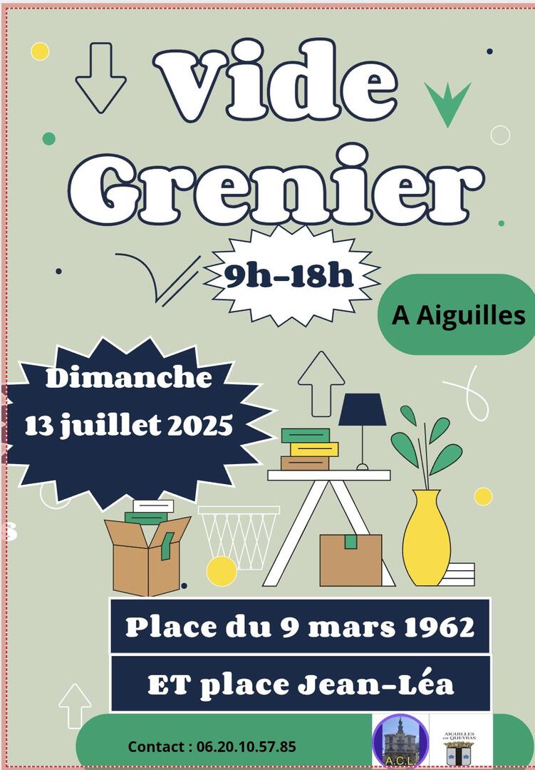 Vide greniers_Aiguilles