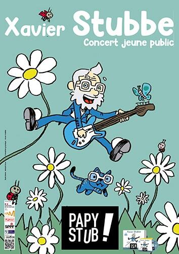 Concert pour enfant de Papy Stub