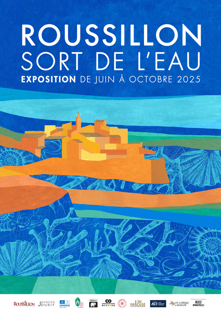 Exposition Roussillon sort de l'eau