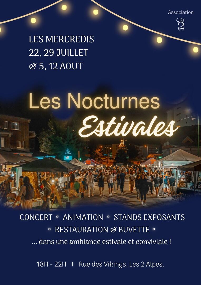 Nocturnes Estivales_Les Deux Alpes