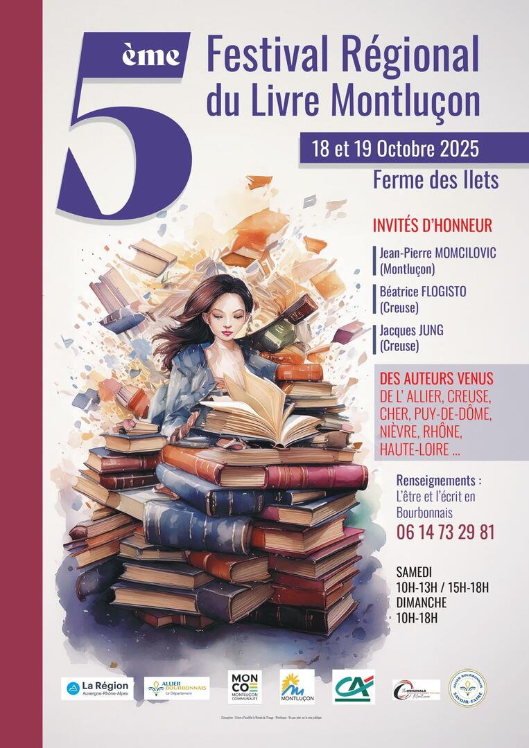 5ème Festival Régional du Livre_Montluçon