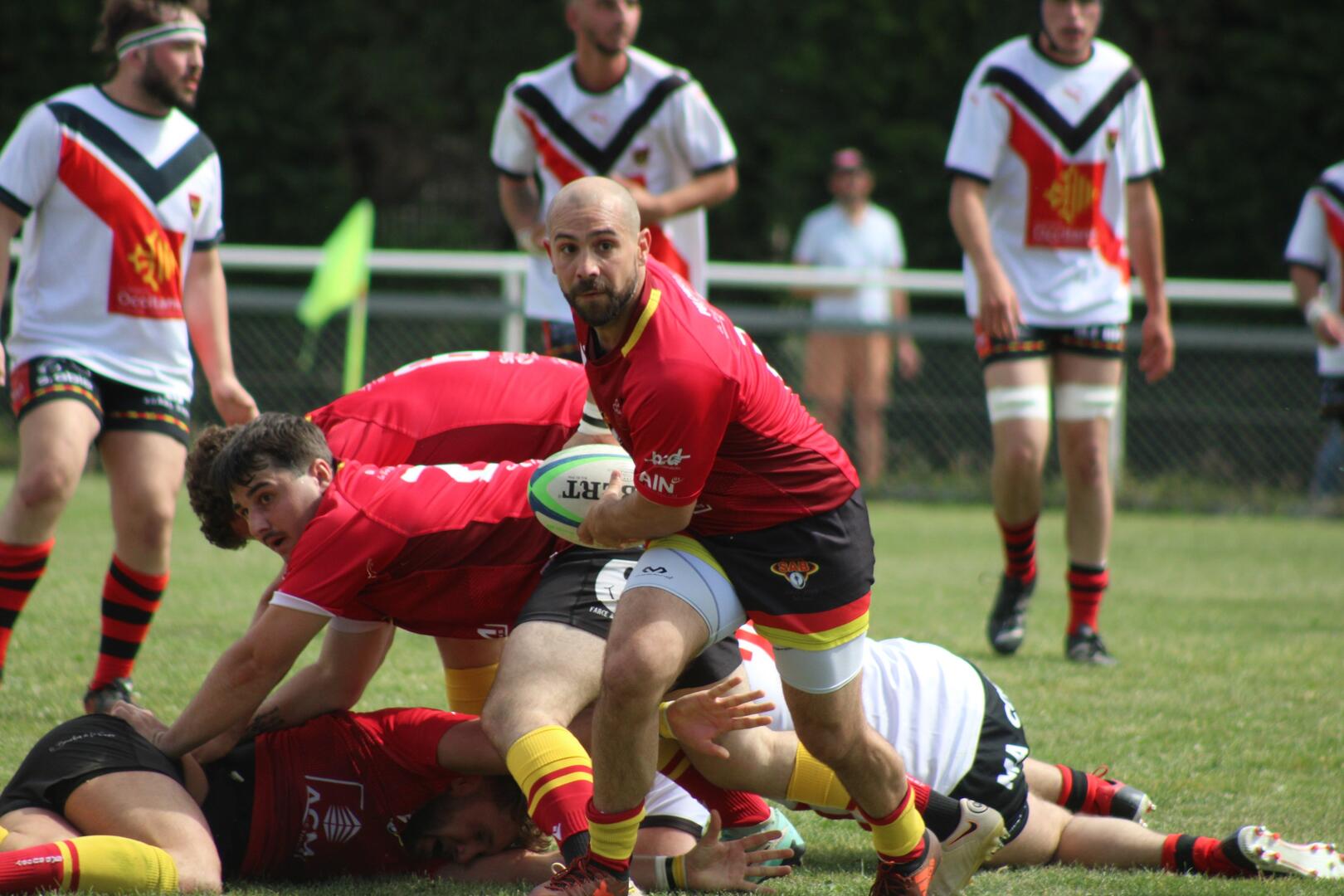Match Équipe SA Bourg de rugby