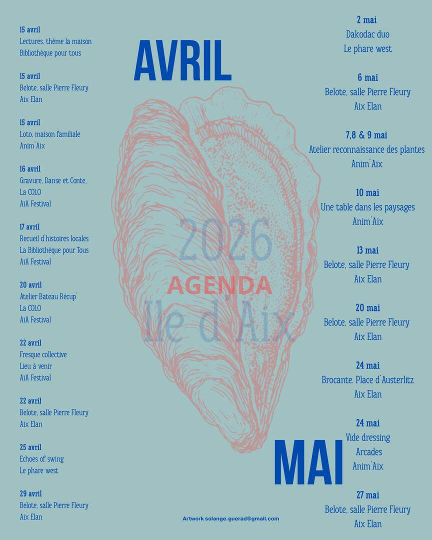 AÏA, des résidences d'artistes_Île-d'Aix