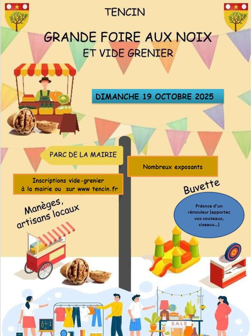Foire aux noix de Tencin - Vide Grenier