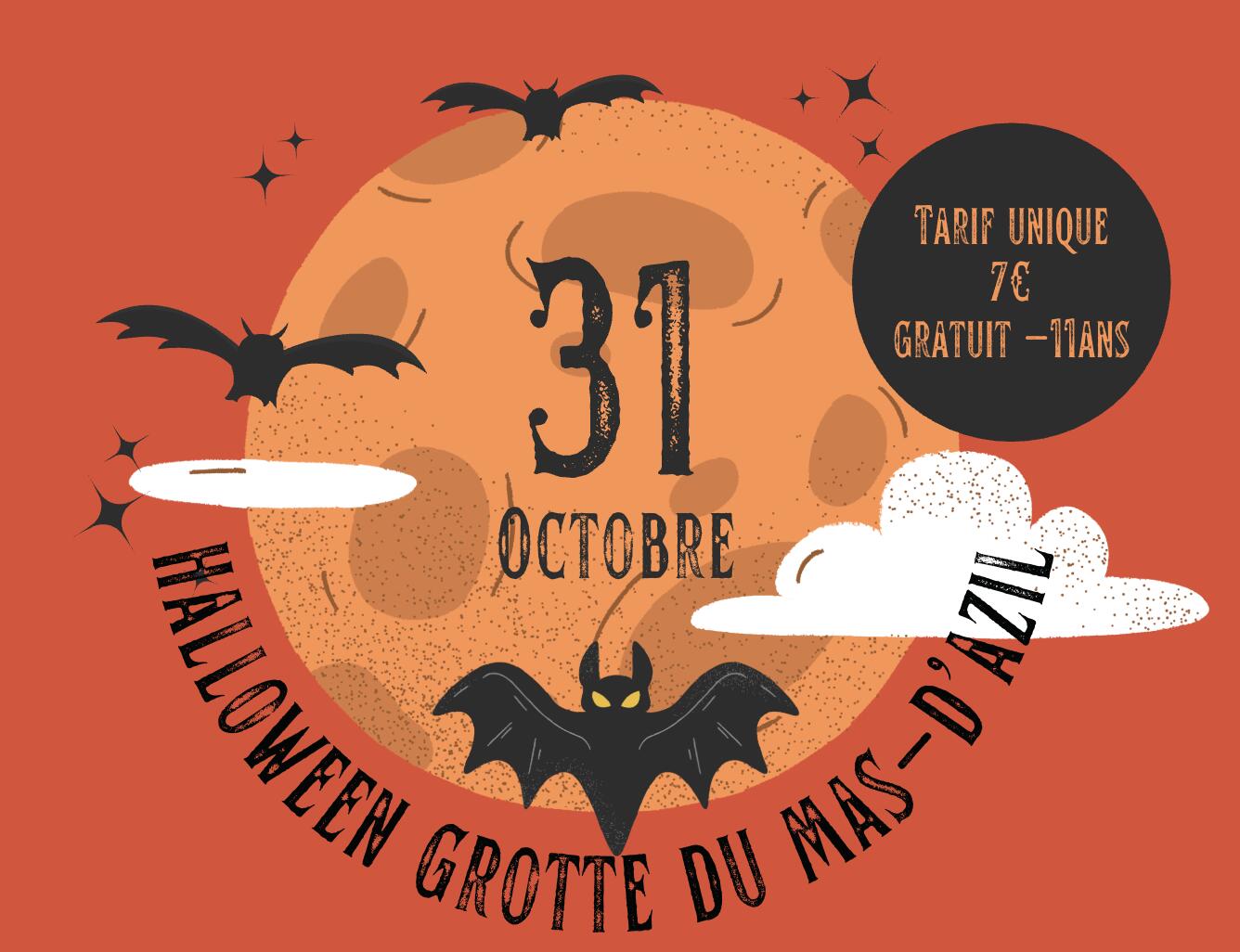 Halloween à la grotte du Mas-d'Azil
