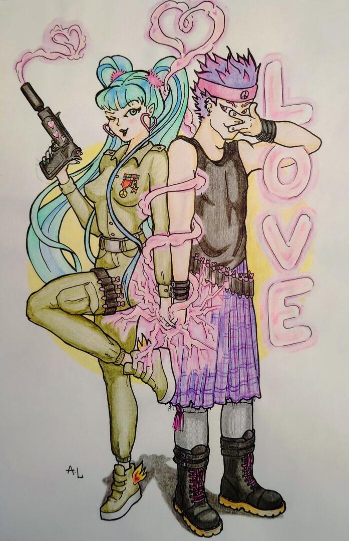 Création d'un personnage de manga