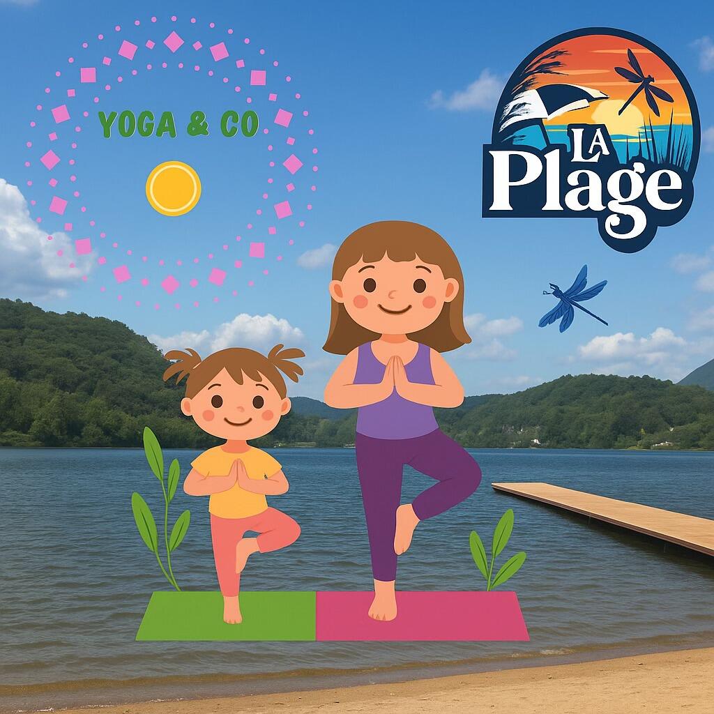 Yoga et brunch au restaurant la Plage à Pollieu