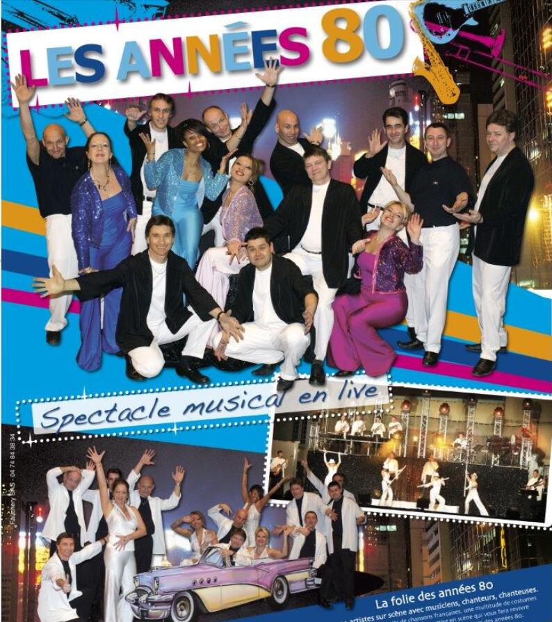 Spectacle "Les années 80"_Lupé