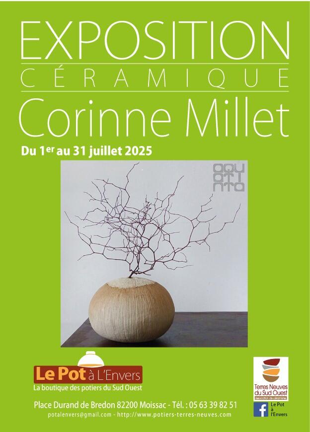 Exposition céramique | Corinne Millet_Moissac