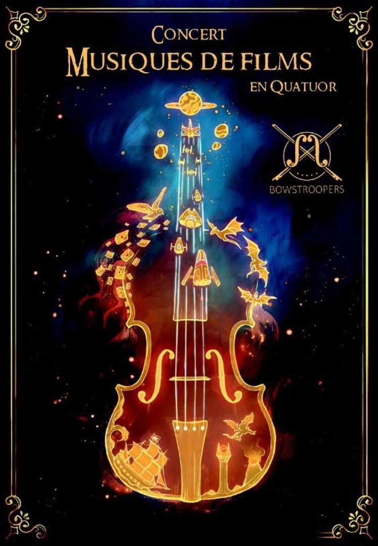 Ciné concert : Quatuor Bowstroopers_La Ciotat