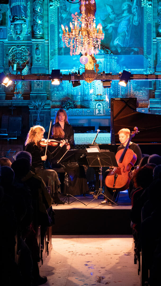 Concert dans l'église pour le Festival Classicaval Opus 1