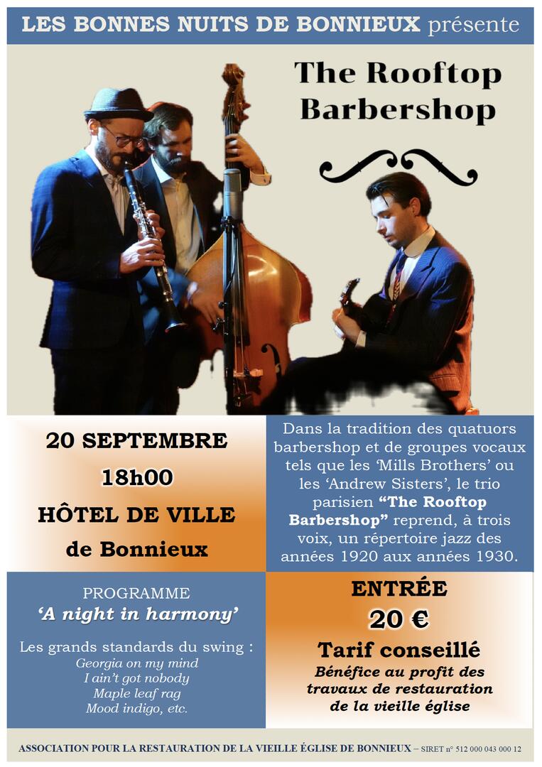 Concert Trio swing vocal