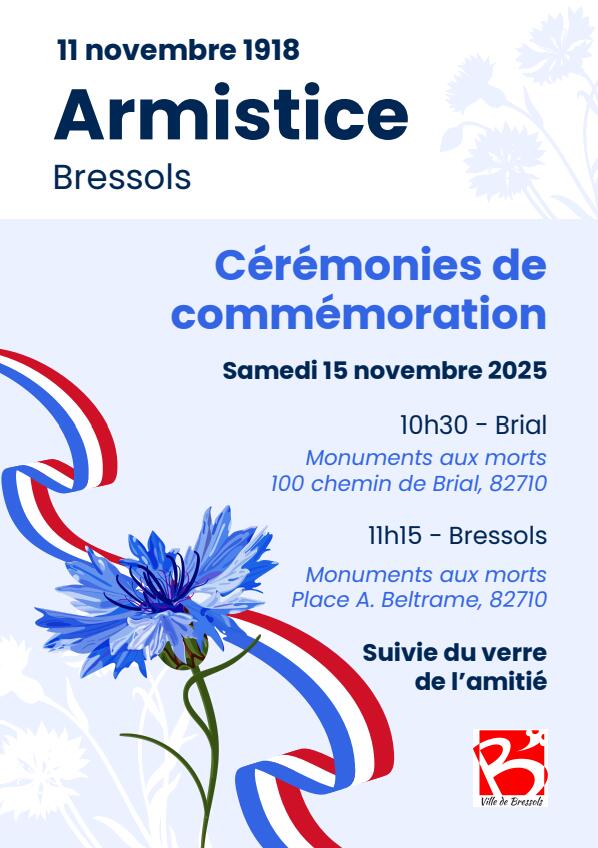 Commémoration du 11 novembre_Bressols