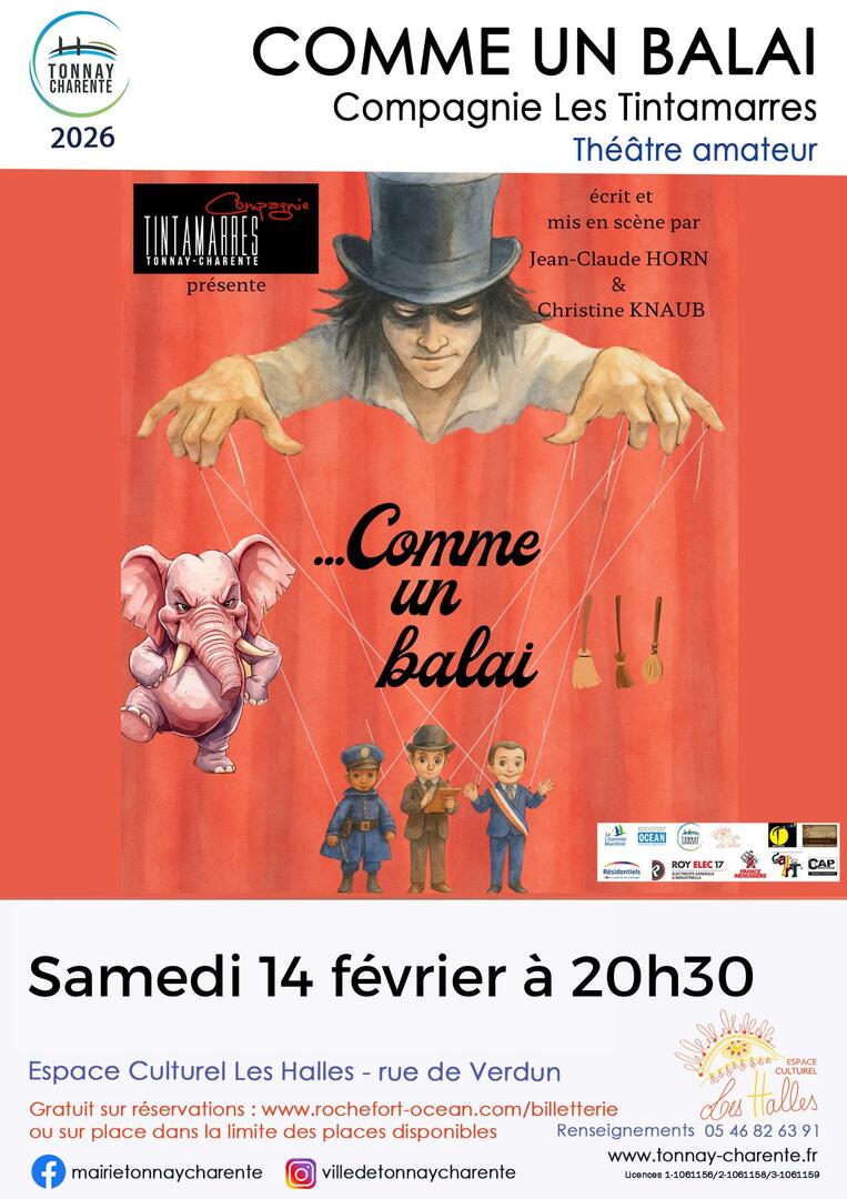 Théâtre : Comme un balai_Tonnay-Charente