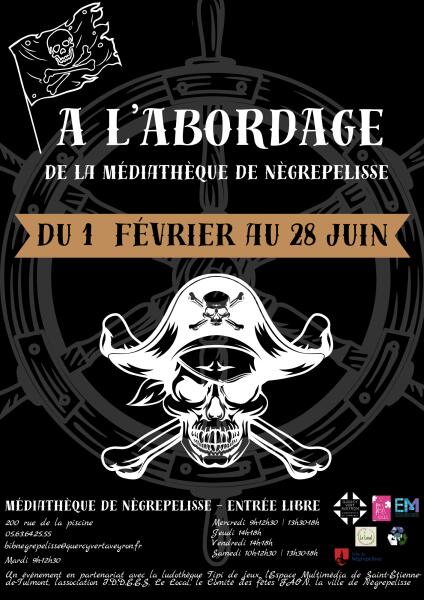 A l'abordage de la médiathèque de Nègrepelisse ! Exposition_Nègrepelisse