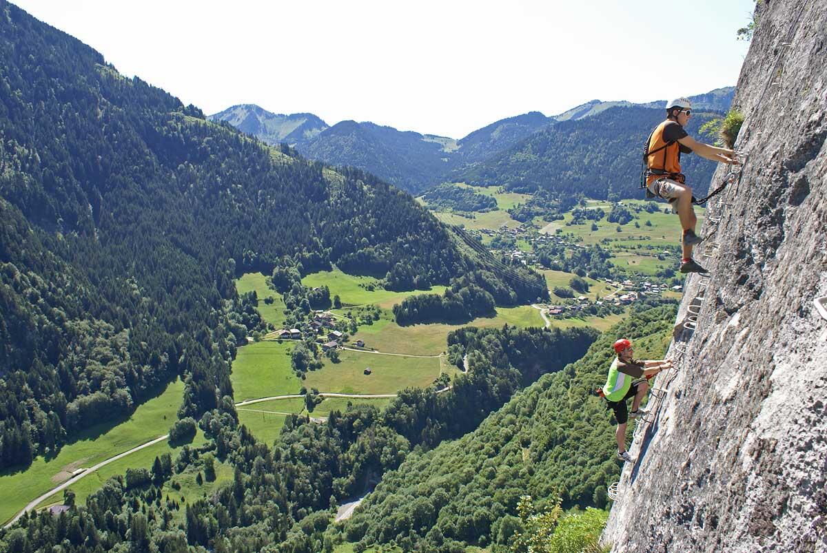 Escalade à Saint Jean d'Aulps
