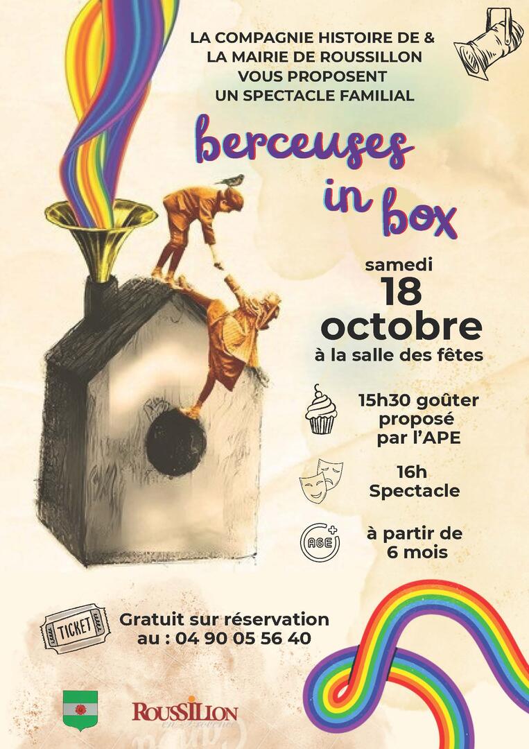 Spectacle familial BERCEUSES IN BOX