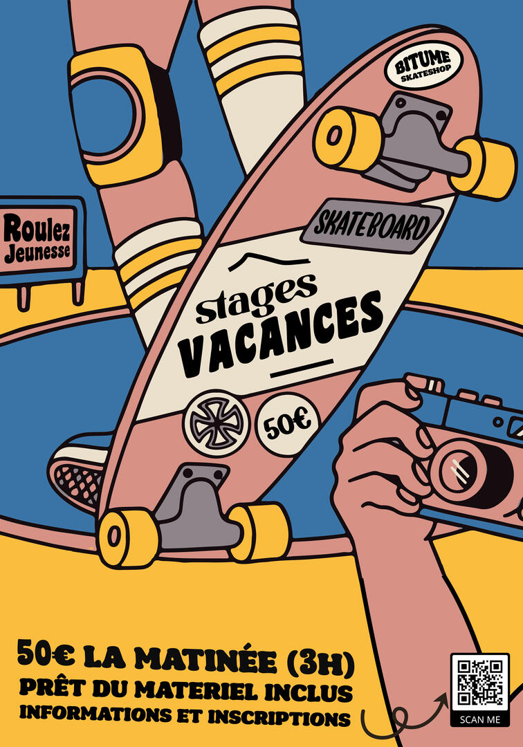 Stages vacances - Skateboard_Montauban