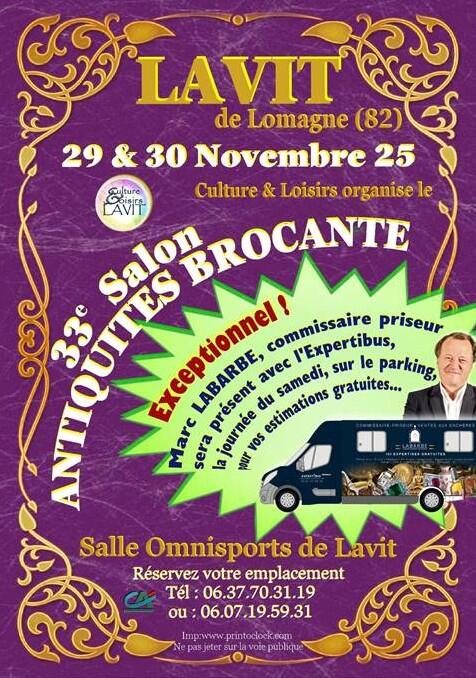 Salon Antiquités - Brocante_Lavit