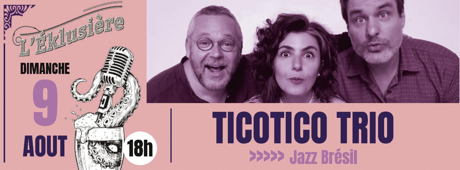 Concert Ticotico Trio - Jazz Brézil_Parcieux