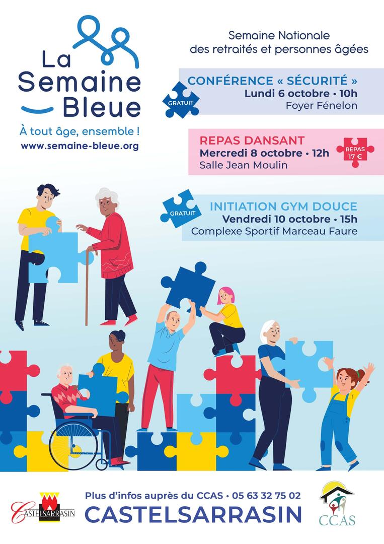 Animation | La semaine bleue à Castelsarrasin_Castelsarrasin