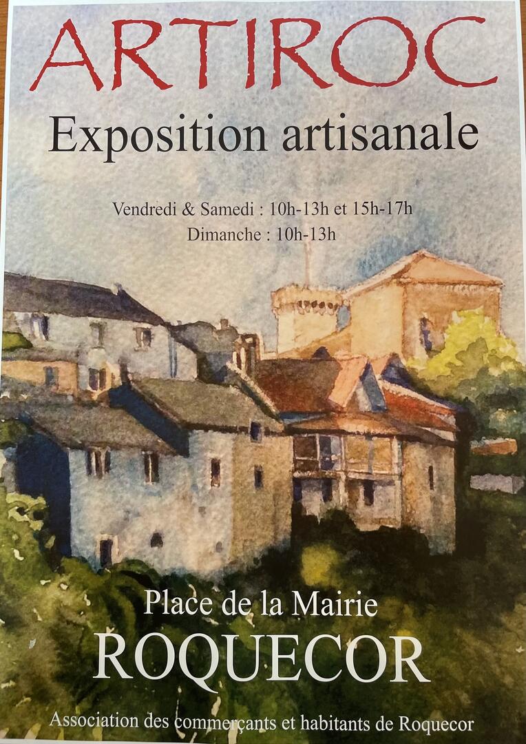 Exposition Artisanale Artiroc_Roquecor