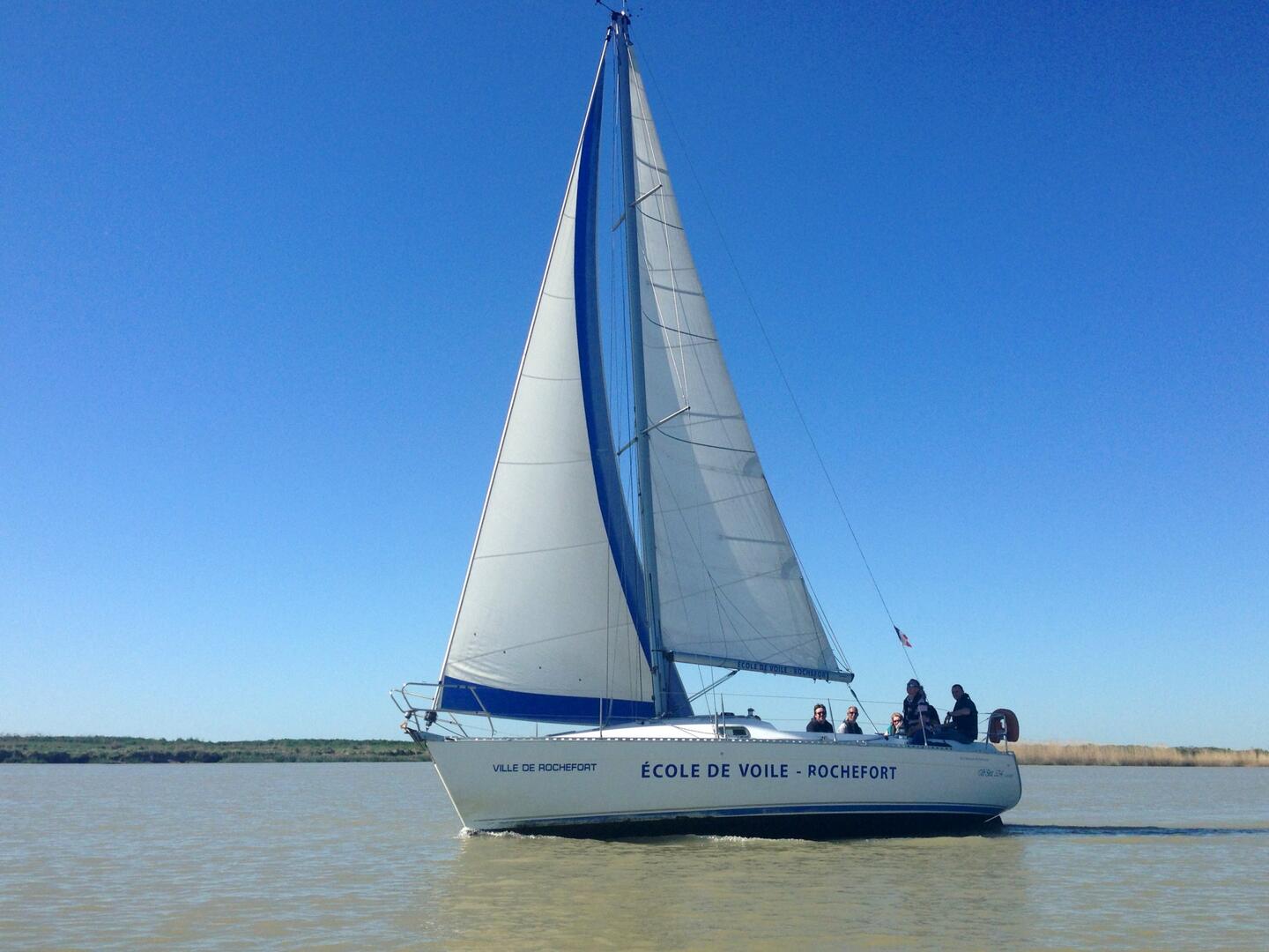Balade gourmande en voilier vers l'ile Madame_Rochefort