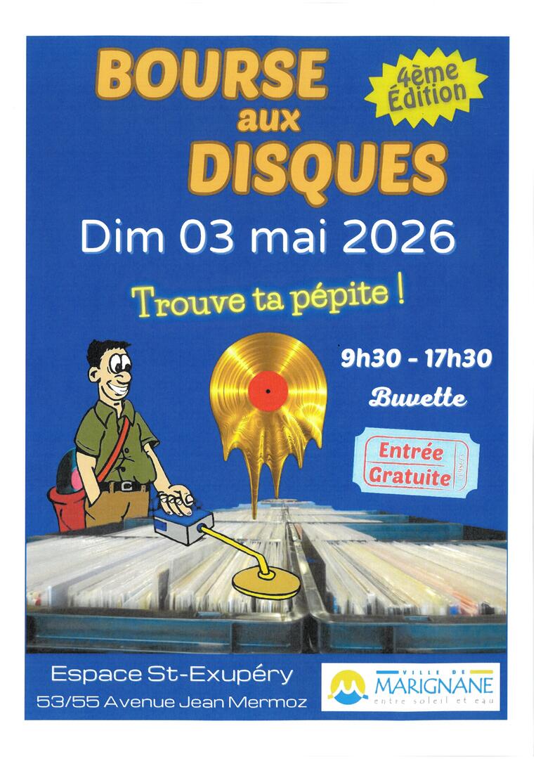 Bourse aux disques : 4ème édition