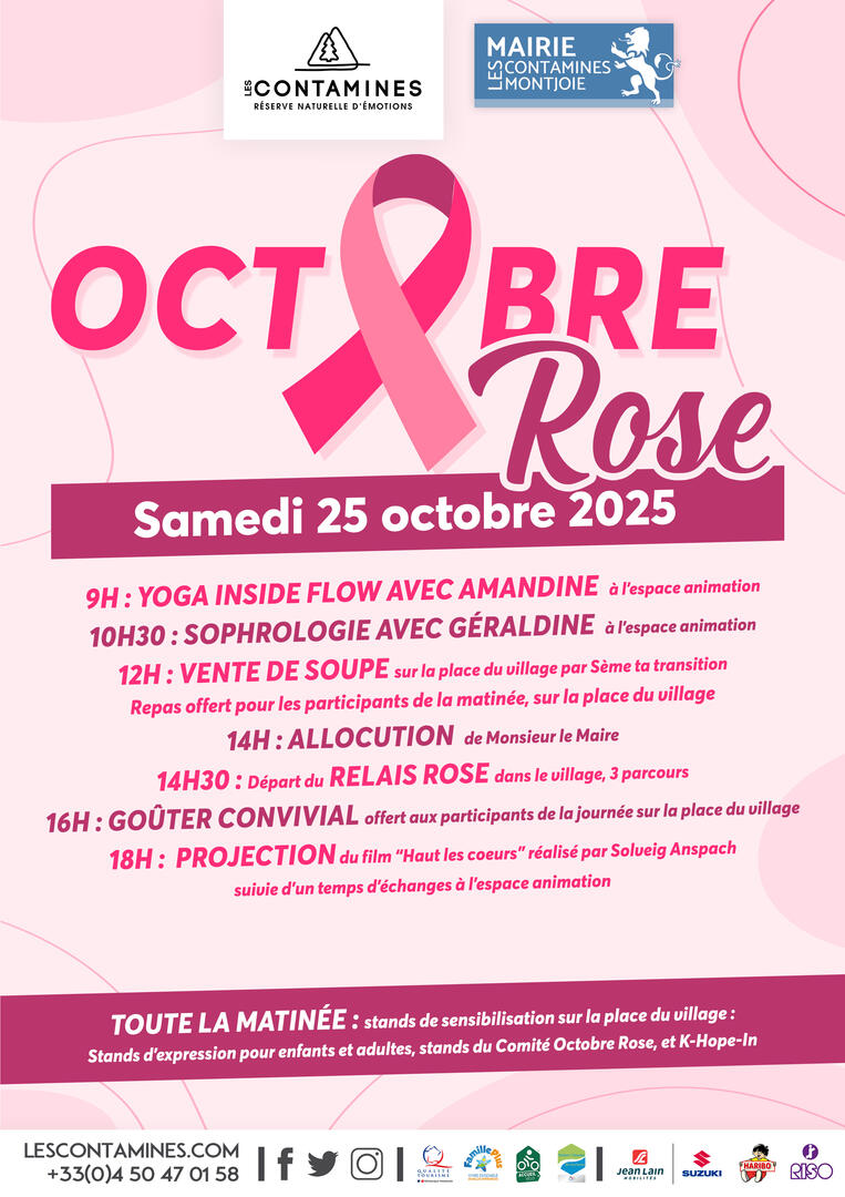 Octobre Rose aux Contamines_Les Contamines-Montjoie