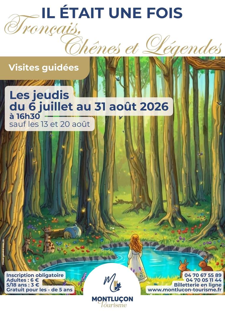 Visite guidée : Il était une fois Tronçais, Chênes et Légendes_Cérilly
