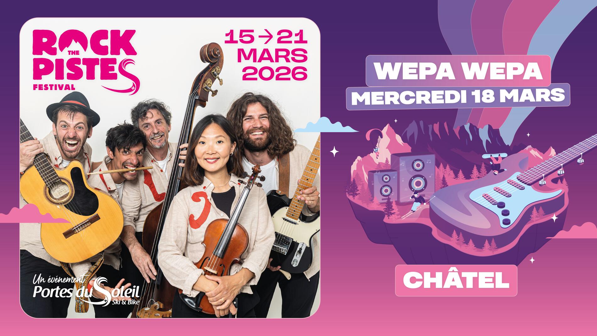 Wepa Wepa à Châtel | Rock The Pistes Festival_Châtel