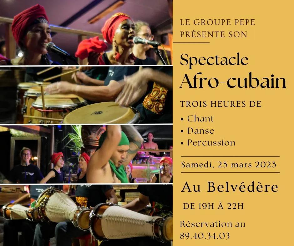 Spectacle Afro-cubain