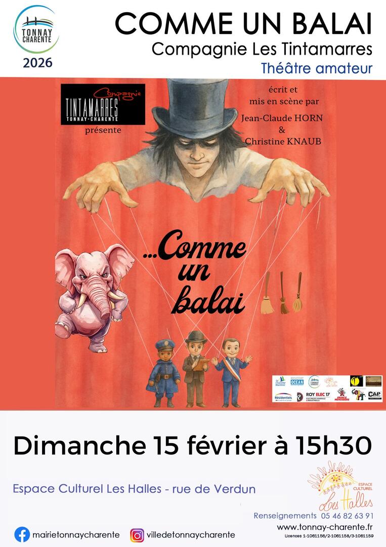 Théâtre : Comme un balai_Tonnay-Charente