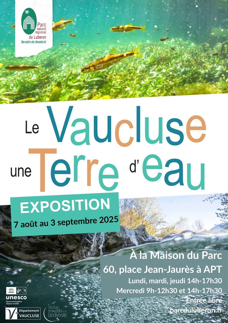 Exposition "Vaucluse, une terre d'eau" Apt_Apt