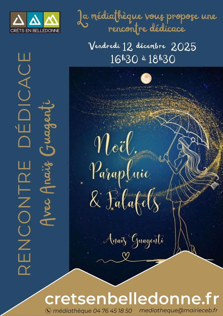 Rencontre dédicace avec Anaïs Guagenti_Crêts en Belledonne