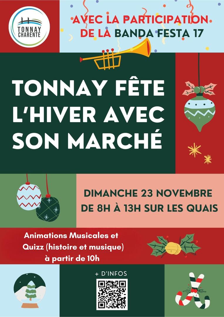 Tonnay fête l'hiver avec son marché_Tonnay-Charente