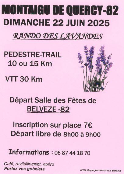 Randonnée des lavandes_Belvèze