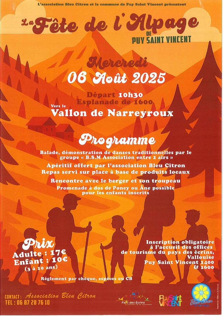 Journée en alpage d'août_Puy-Saint-Vincent