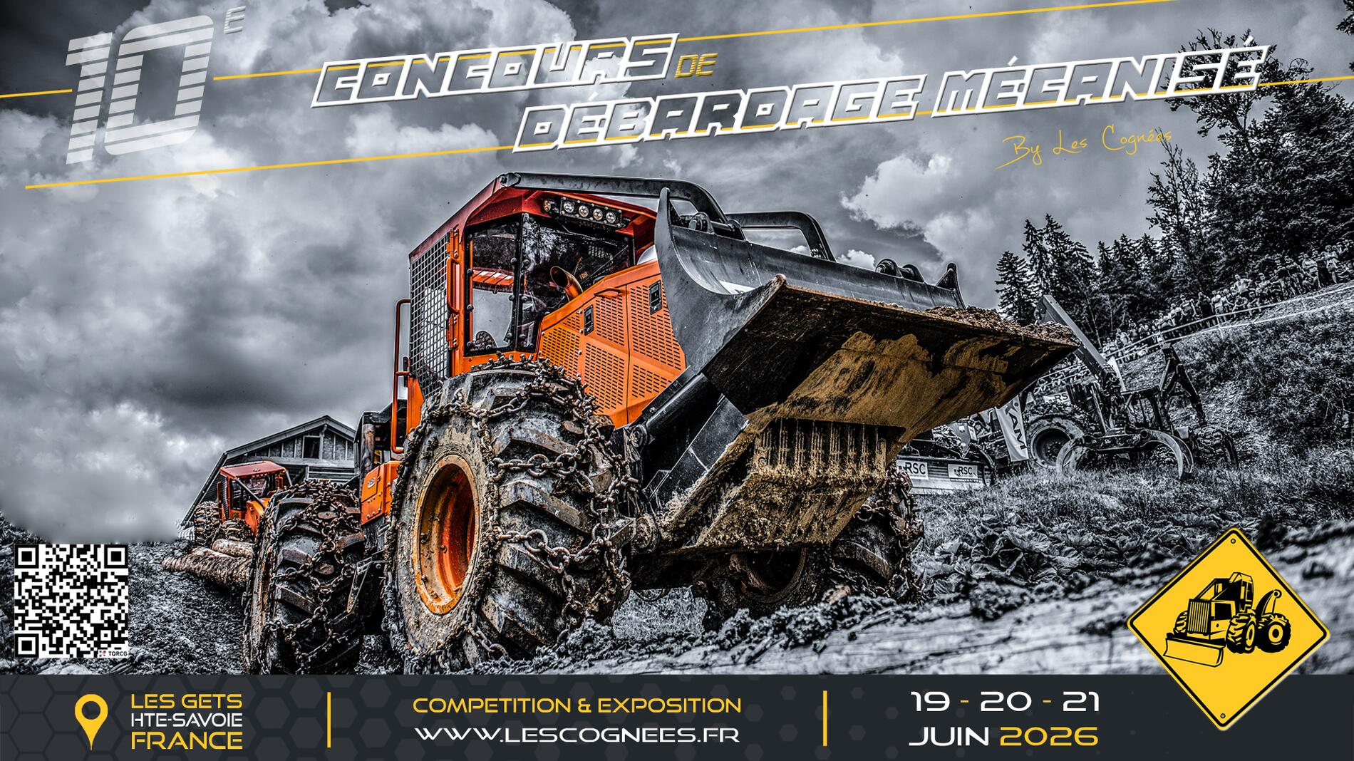 Les Cognées - Concours de débardage mécanisé_Les Gets