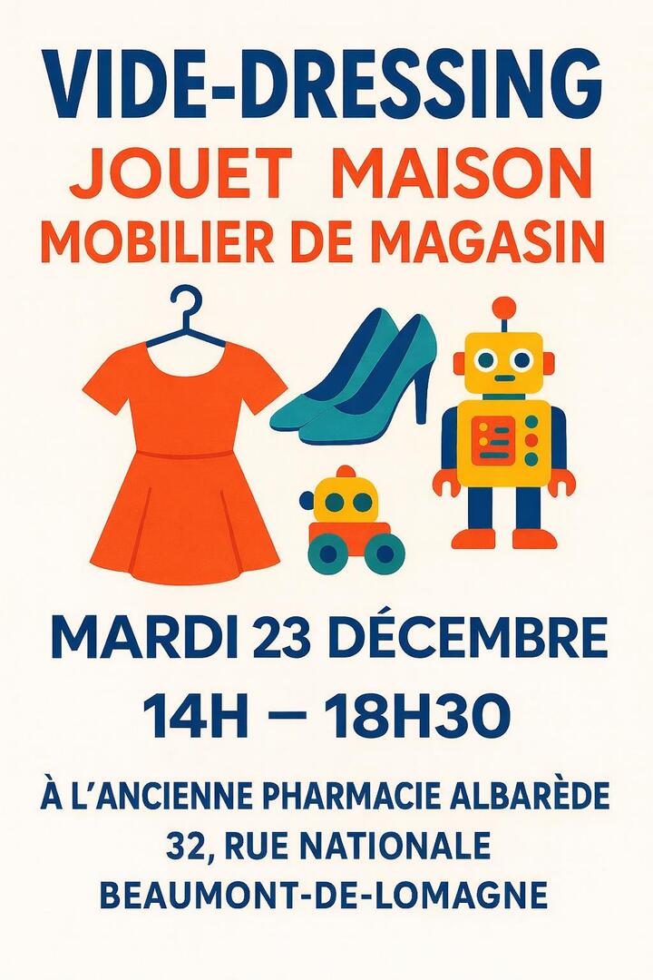 Vide-dressing_Beaumont-de-Lomagne