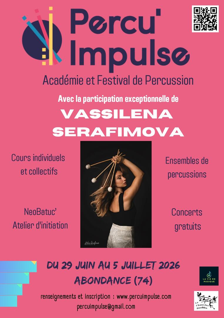 Académie et Festival de Percussion - Percu'Impulse_Abondance