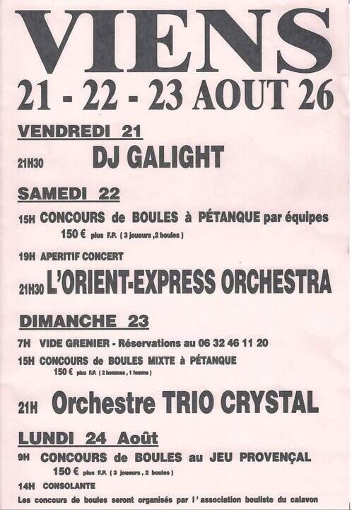 Fête votive_Viens